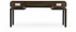 500184-SAD Jonathan Charles Campaign Style Dark Santos Rosewood Desk