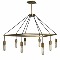 F-5020 Framburg 8-Light Celestial Dining Chandelier