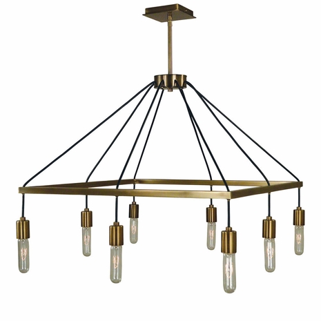 F-5020 Framburg 8-Light Celestial Dining Chandelier