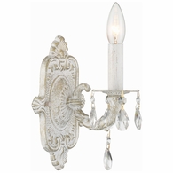 Baagialdic Crystorama 5024 Aw Cl Mwp Crystal Accents Four