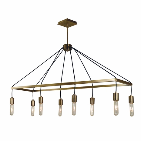 F-5023 Framburg 8-Light Celestial Island Chandelier