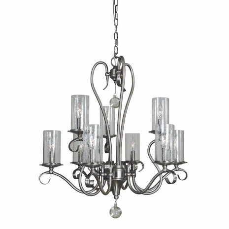 F-5029 Framburg 9-Light Ilsa Dining Chandelier
