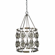 F-5032 Framburg 5-Light Ephemeris Dining Chandelier