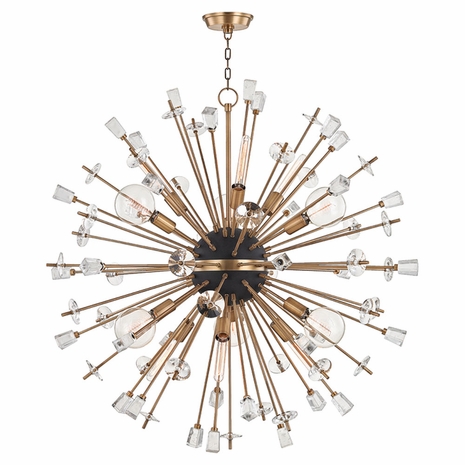 5046 Hudson Valley Liberty 12 Light Chandelier