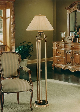 5049 Wildwood Lamps European Floor Lamp