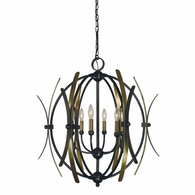 F-5055 Framburg 6-Light Monique Dining Chandelier