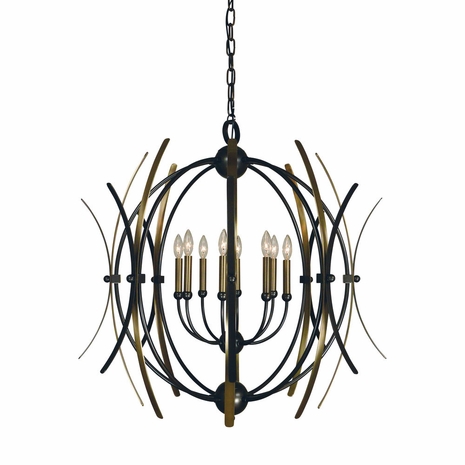 F-5058 Framburg 8-Light Monique Dining Chandelier