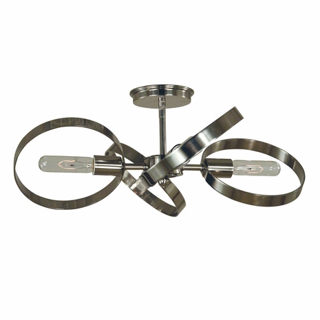 F-5060 Framburg 4-Light Copernicus Flush Mount/Semi Flush Mount