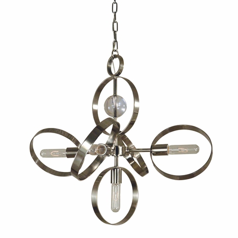 F-5064 Framburg 5-Light Copernicus Dining Chandelier