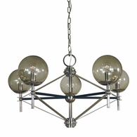 F-5065 Framburg 5-Light Calista Dining Chandelier