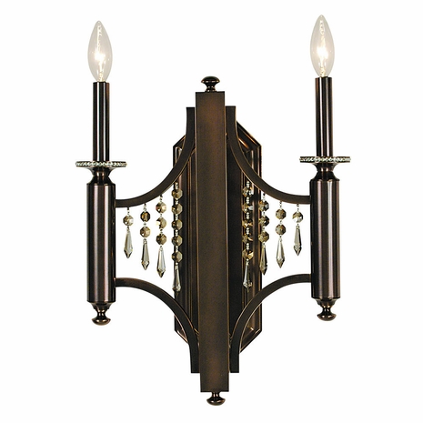 5072 Framburg Lighting Waterfall 2 Light Bath and Sconce