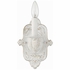 5111-AW Crystorama Paris Market 1 Light Antique White Sconce