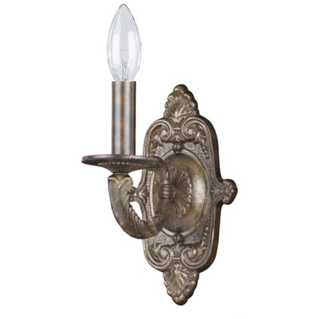 5111-VB Crystorama Paris Market 1 Light Venetian Bronze Sconce