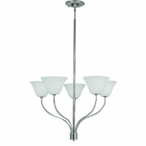 5255 Framburg Lighting Trianon 5 Light Dining Chandelier