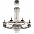 5268-EB-CL-MWP Crystorama Mercer 12 Light Hand Cut Crystal English Bronze Chandelier
