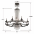 5268-EB-CL-MWP Crystorama Mercer 12 Light Hand Cut Crystal English Bronze Chandelier