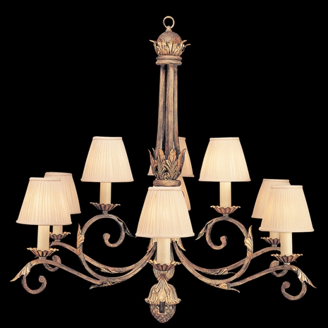 528340ST Fine Art Lamps European Crossroads Chandelier