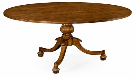 530018-70D-NAL Jonathan Charles Fine Furniture William Yeoward Collected - Uptown Classic 70" Pilsden Natural Alder Dining Table