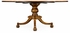 530018-70D-NAL Jonathan Charles Fine Furniture William Yeoward Collected - Uptown Classic 70" Pilsden Natural Alder Dining Table