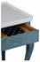 530033-DB Jonathan Charles William Yeoward Collected - Country House Chic Hemsley Table White Marble
