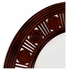 530049 Jonathan Charles William Yeoward Pen Stewart Mirror Round with Rich Mahogany Finish
