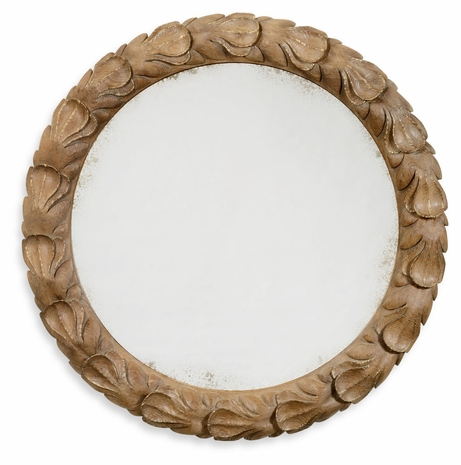 530063-VGO Jonathan Charles William Yeoward Collected - Country House Chic Wrenbury Round Mirror