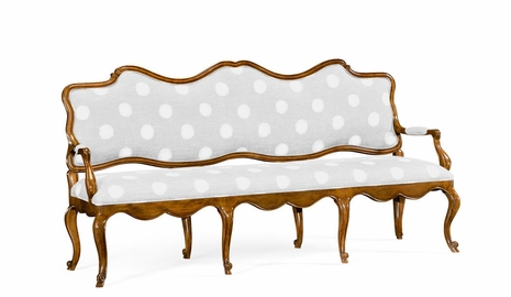 530133-GFA-F001 Jonathan Charles William Yeoward Collected - Uptown Classic Padua Settee Upholstered In Mazo