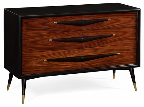 530135-SAW Jonathan Charles Fine Furniture William Yeoward Collected - Urban Cool Kenosha Dark Santos Chest Of Drawers