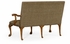 530184-GFA Jonathan Charles Fine Furniture William Yeoward Collected - Uptown Classic Charlotte Grey Fruitwood Settee