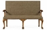 530184-GFA Jonathan Charles Fine Furniture William Yeoward Collected - Uptown Classic Charlotte Grey Fruitwood Settee