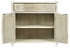 530205-WAA Jonathan Charles Fine Furniture William Yeoward Collected - Country House Chic Bywater Washed Acacia Cupboard