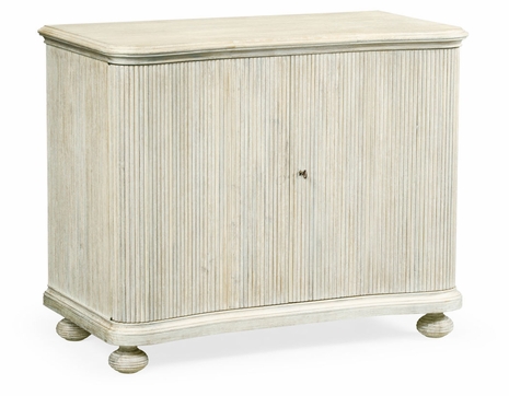 530215-WAA Jonathan Charles Belleville Washed Acacia Storage Cabinet