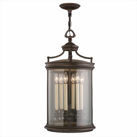 538182 Fine Art Lighting Louvre 15"W Outdoor Lantern with Bronze Finish