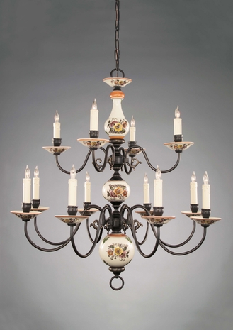 5382-8-4 Holtkotter Lighting Delft Chandelier Fixture