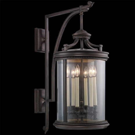 538381ST Fine Art Lamps Louvre Outdoor Wall Mount