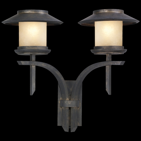 539481 Fine Art Lamps East-West Passage 2 Light Outdoor Wall Mount