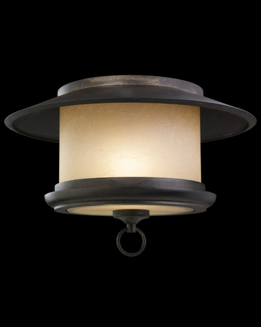 539782 Fine Art Lamps East-West Passage 1 Light Outdoor Flush Mount