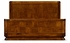 540017-USQ-SAH Jonathan Charles US Queen Moderne High Lustre Santos Rosewood Bed