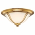 5411 Hudson Valley Carrollton 1 Light Flush Mount