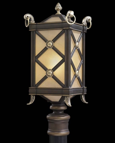 561083ST Fine Art Lamps Malmaison Outdoor Adjustable Pier/Post Mount