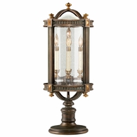 564283 Fine Art Lighting Beekman Place 30"H Outdoor Adjustable Pier/Post Mount with Bronze Finish