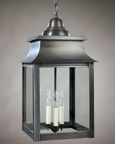 5652 Northeast Lantern Concord (3) Light Candelabra Hanging Fixture With Multiple Glass & Finish Options