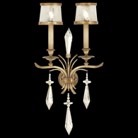 567950 Fine Art Lighting Monte Carlo 31"H Sconce with Gold Finish