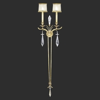 570450 Fine Art Lighting Monte Carlo 65"H Sconce with Gold Finish