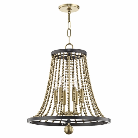 5720 Hudson Valley Spool 6 Light Chandelier
