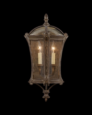 574781ST Fine Art Lamps Gramercy Park 24 inch 2 Light Outdoor Coupe