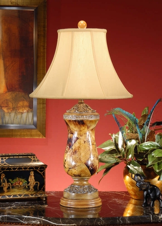 5797 Wildwood Lamps Penshell Urn Lamp