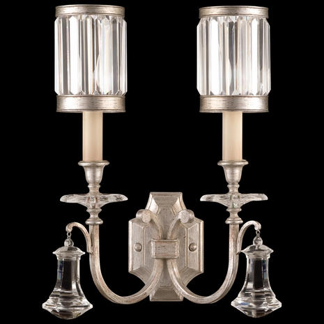 583050-2ST Fine Art Lighting Eaton Place 19"H Sconce with Silver Finish