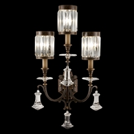 583150ST Fine Art Lamps 3 Light Eaton Place 31" Sconce with Bronze Finish