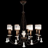 585240ST Fine Art Lighting Eaton Place 43"W Round Chandelier with Bronze Finish